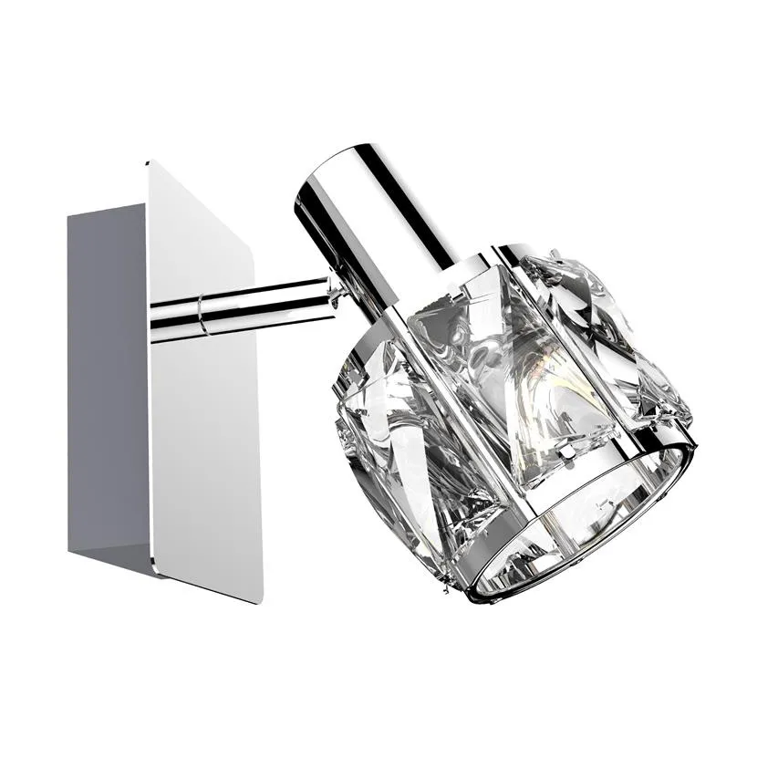 Wandleuchte NIASA silber, chrom E14 max 40W IP20 Zuma line