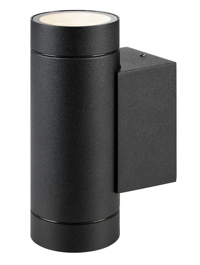 Wandleuchte PIPE 2L 2XGU10 Schwarz IP44 Marksoljd 107916