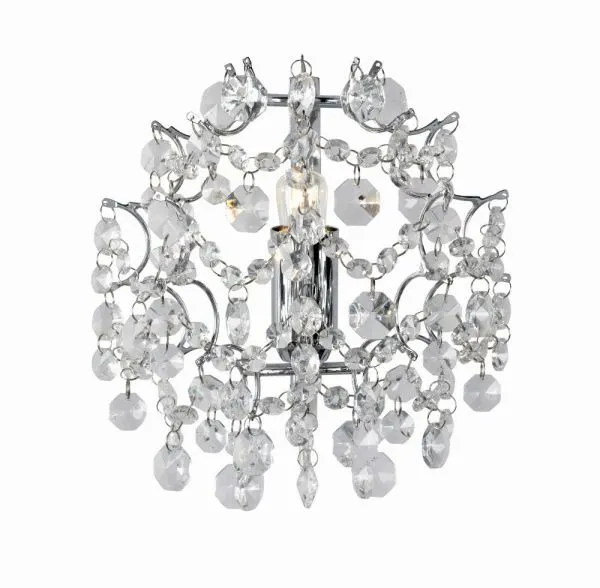 Wandleuchte ROSENDAL 1L E14 Chrom Marksoljd 102335