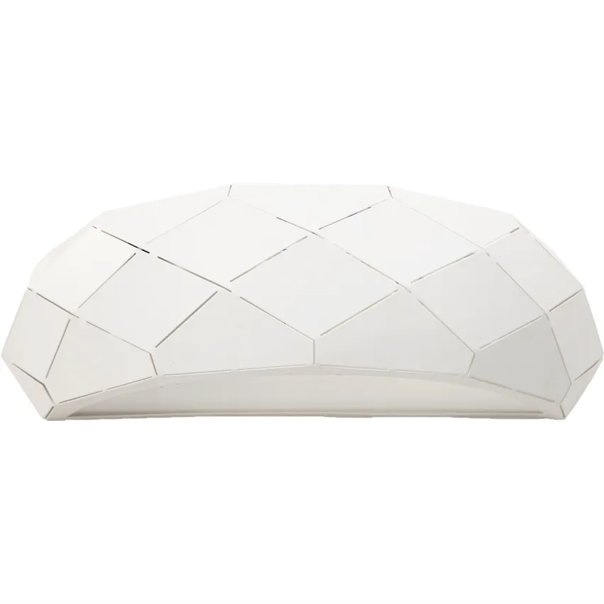 Wandleuchte Reus E27 weiß halbrund LP-8069 / 1W WH Light Prestige