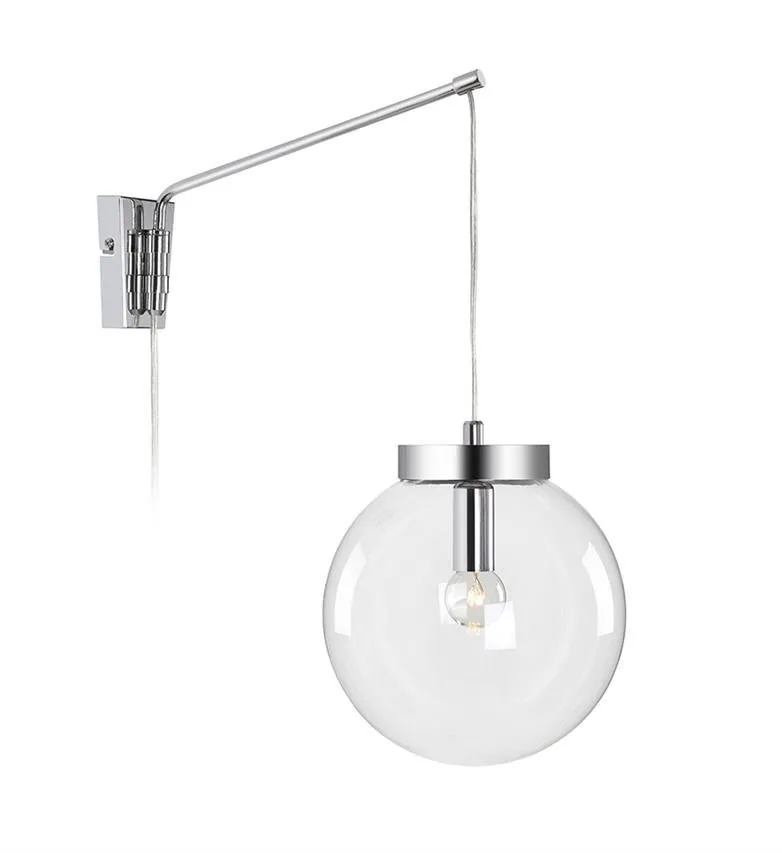 Wandleuchte SICILY 1L E14 Chrom Marksoljd 107591