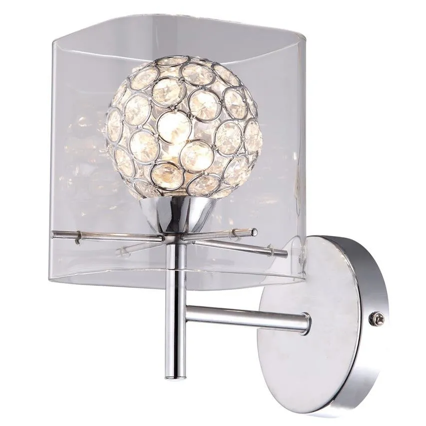 Wandleuchte Spark G9 silber LP-5193 / 1W Light Prestige
