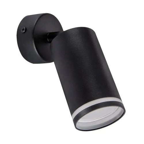 ZULA SPT GU10 BLACK Struhm 03996 Rundrohr Wand- und Deckenleuchte