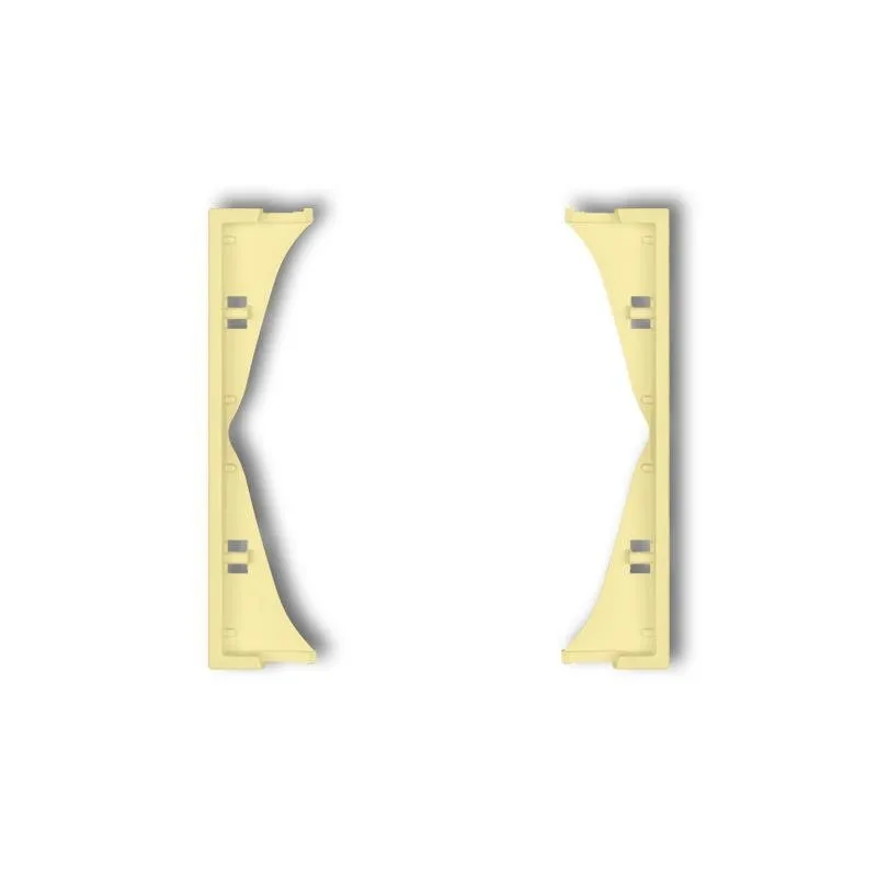 Zwischenrahmen für Doppelsteckdosen kanarienvogel (Serie/Kategorie: ERGÄNZENDE PRODUKTE) 43MRP-2