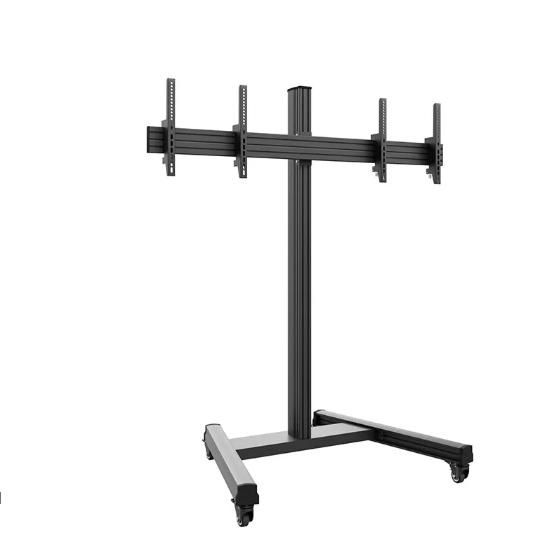 Hagor CPS mobiles Standsystem Dual für zwei 43 - 55" Displays