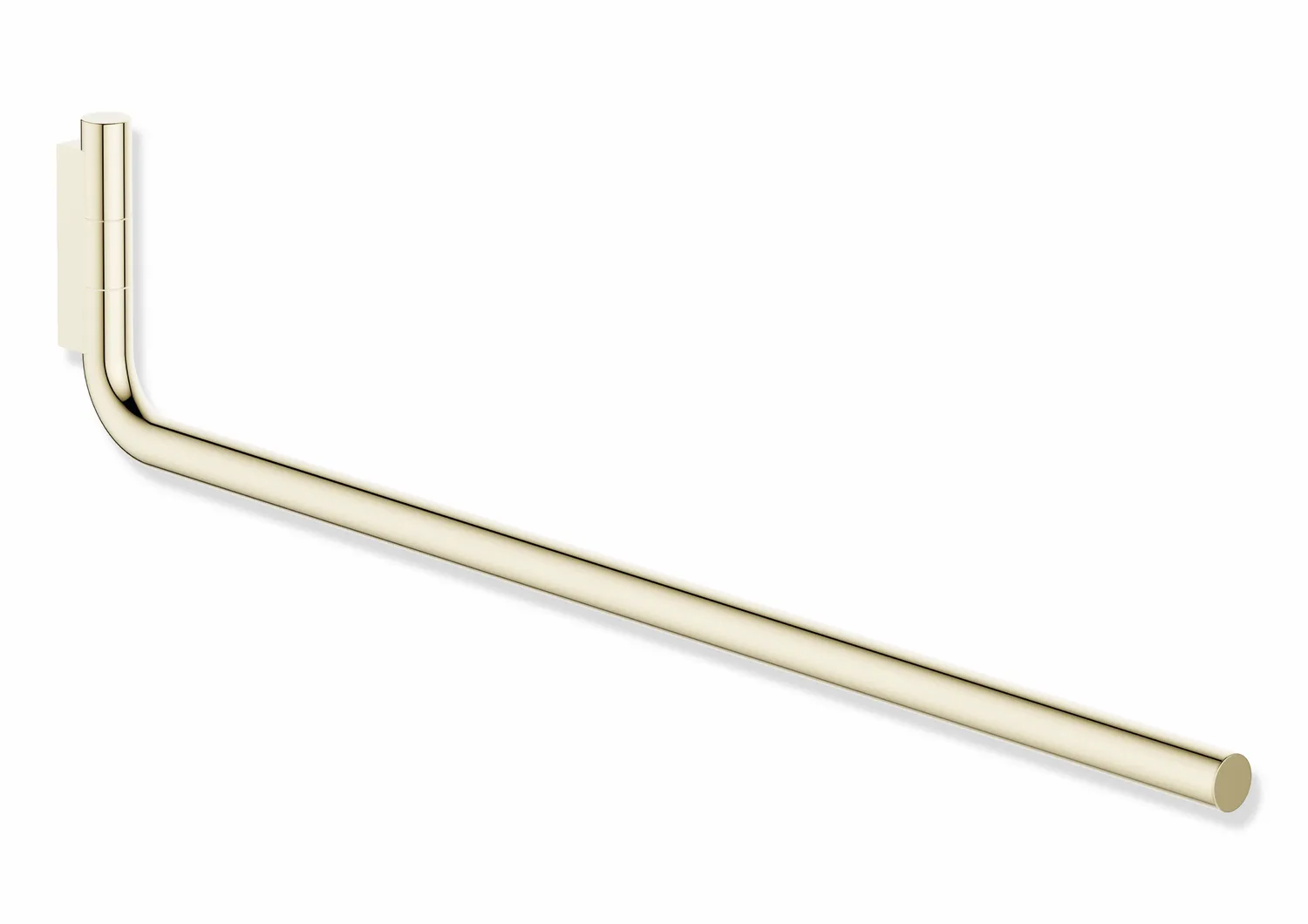 Handtuchhalter, Edelstahl, PVD beschichtet, Länge 444 mm, Haltearmdurchmesser 15 mm, in Farbe CK (Messing glänzend)