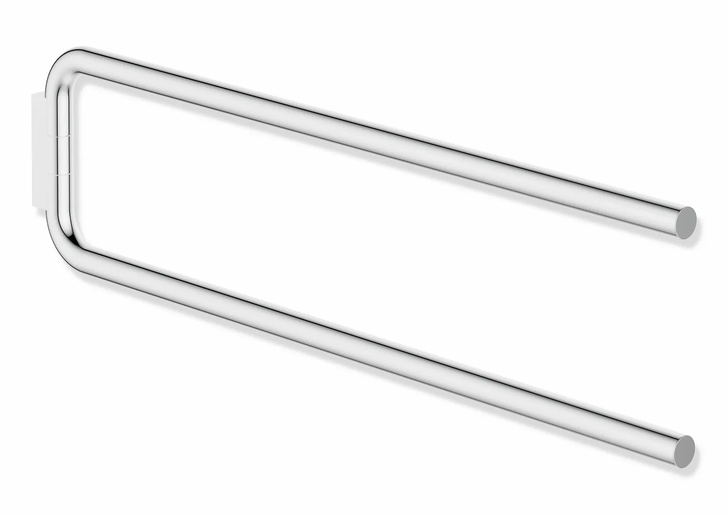 HEWI Handtuchhalter „Serie 480“, Befestigung verdeckt, 2-armig