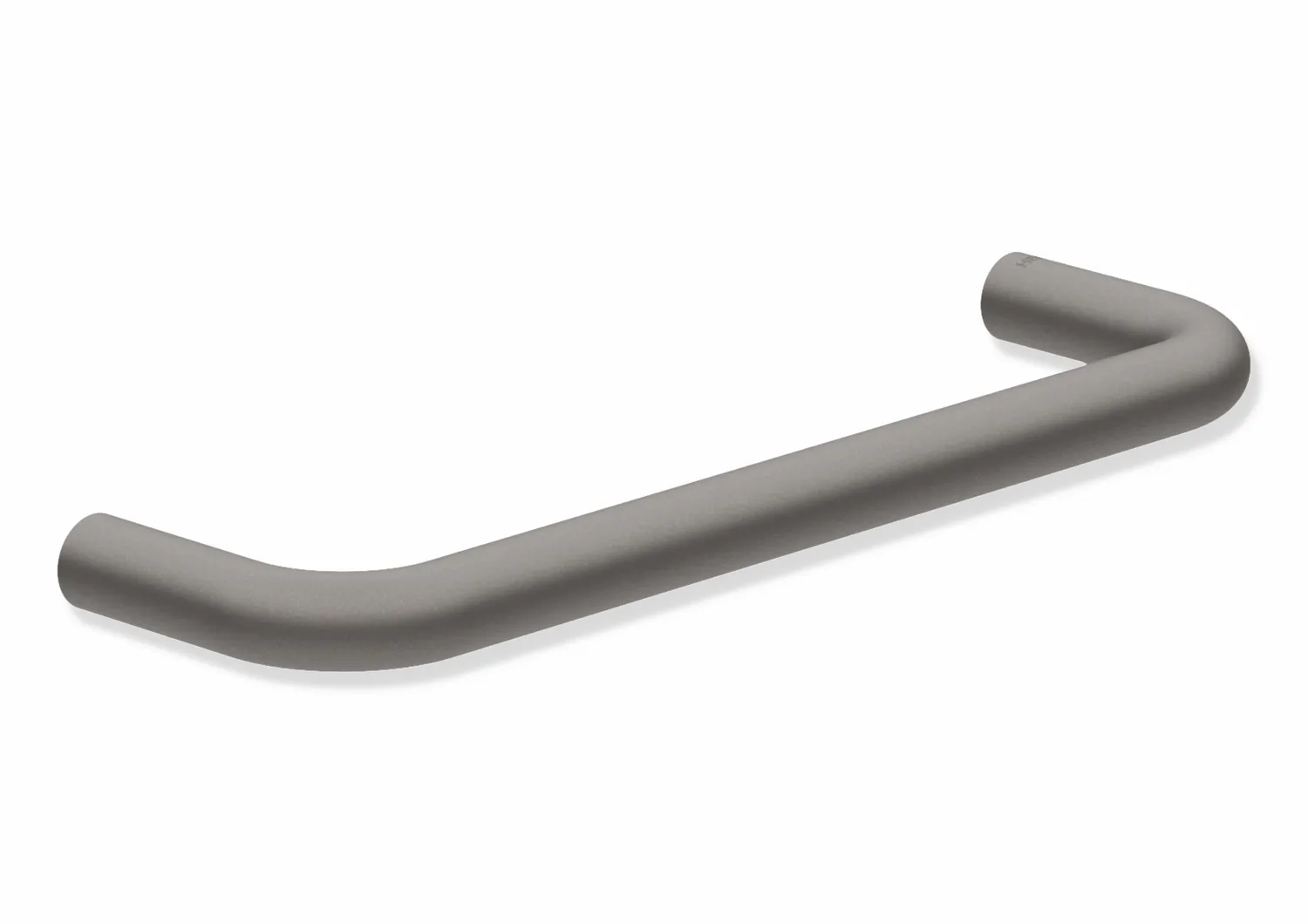 Handtuchhalter, Edelstahl, pulverbeschichtet, Achsmaß 250 mm, Tiefe 75 mm, Durchmesser 18 mm, in Farbe DC (Schwarz tiefmatt)