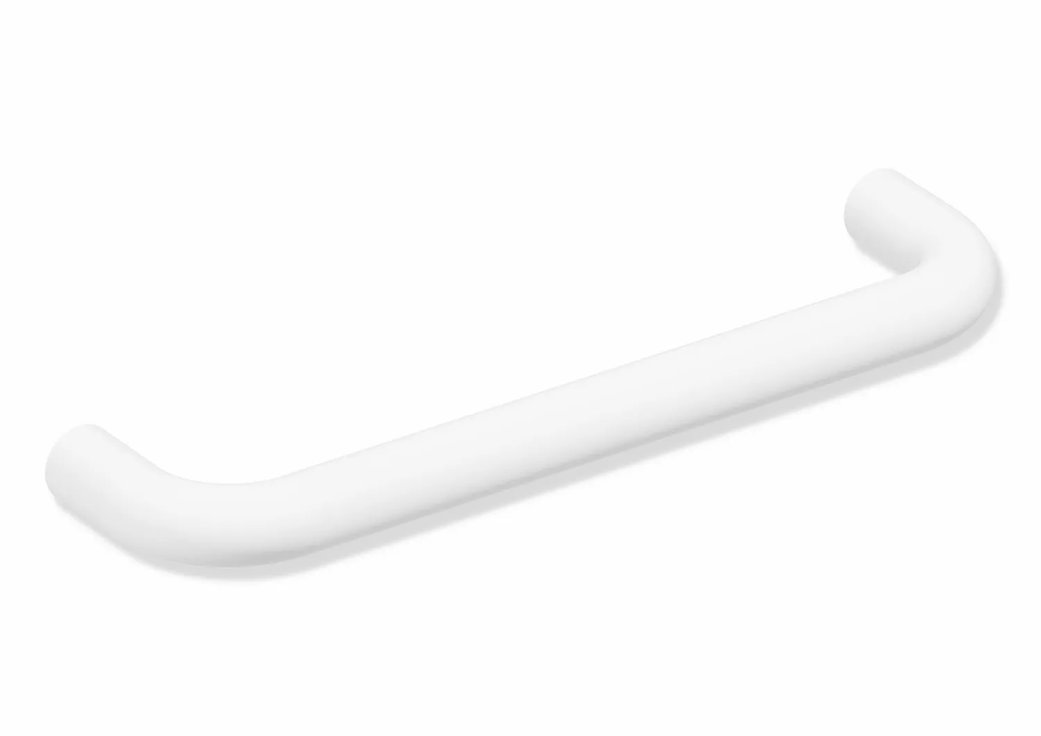 HEWI Haltegriff „Serie 480“ in Signalweiß matt, Befestigung verdeckt