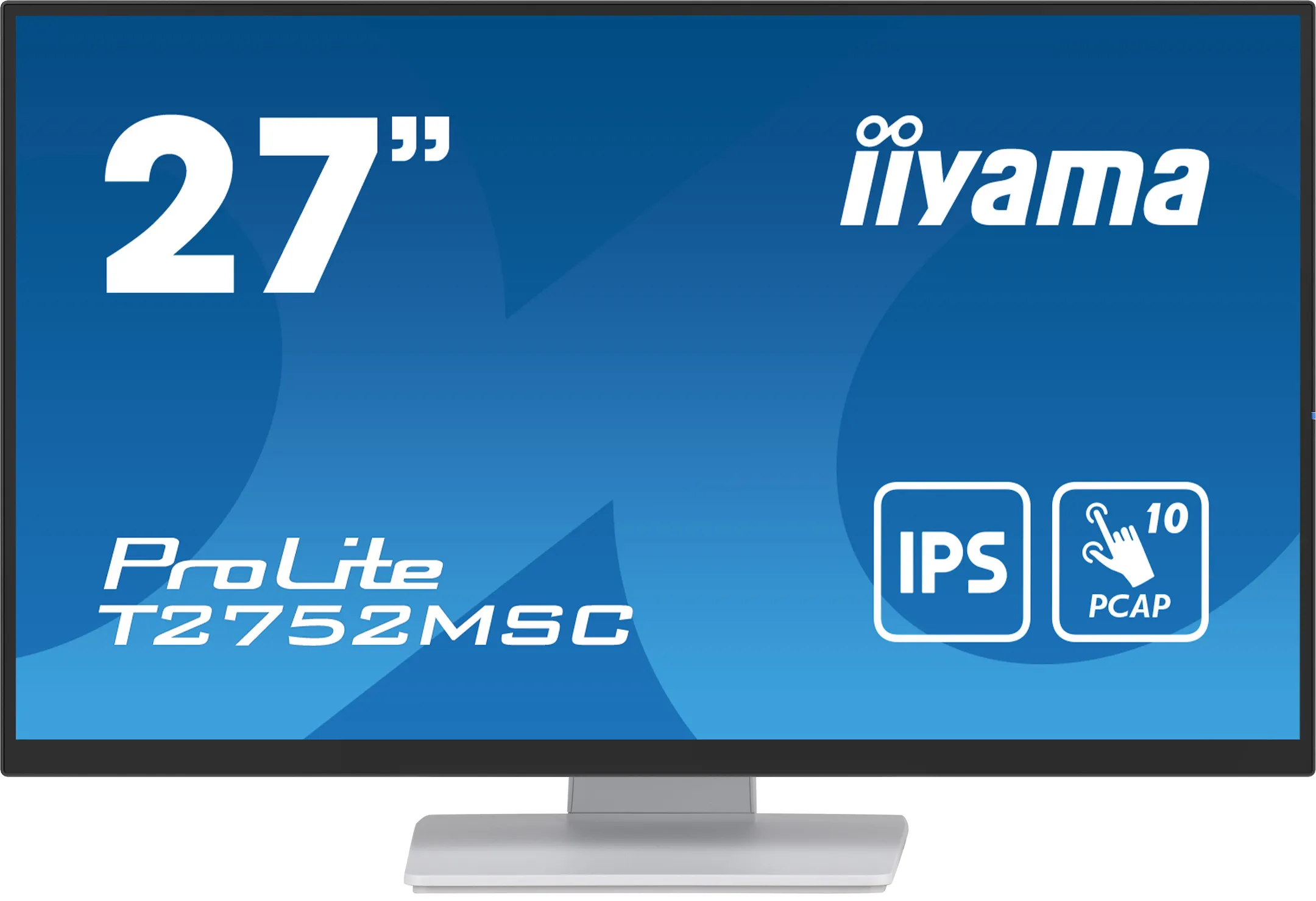 iiyama T2752MSC-W1 27" IPS Monitor, 1920 x 1080 Full HD, 60Hz, 5ms