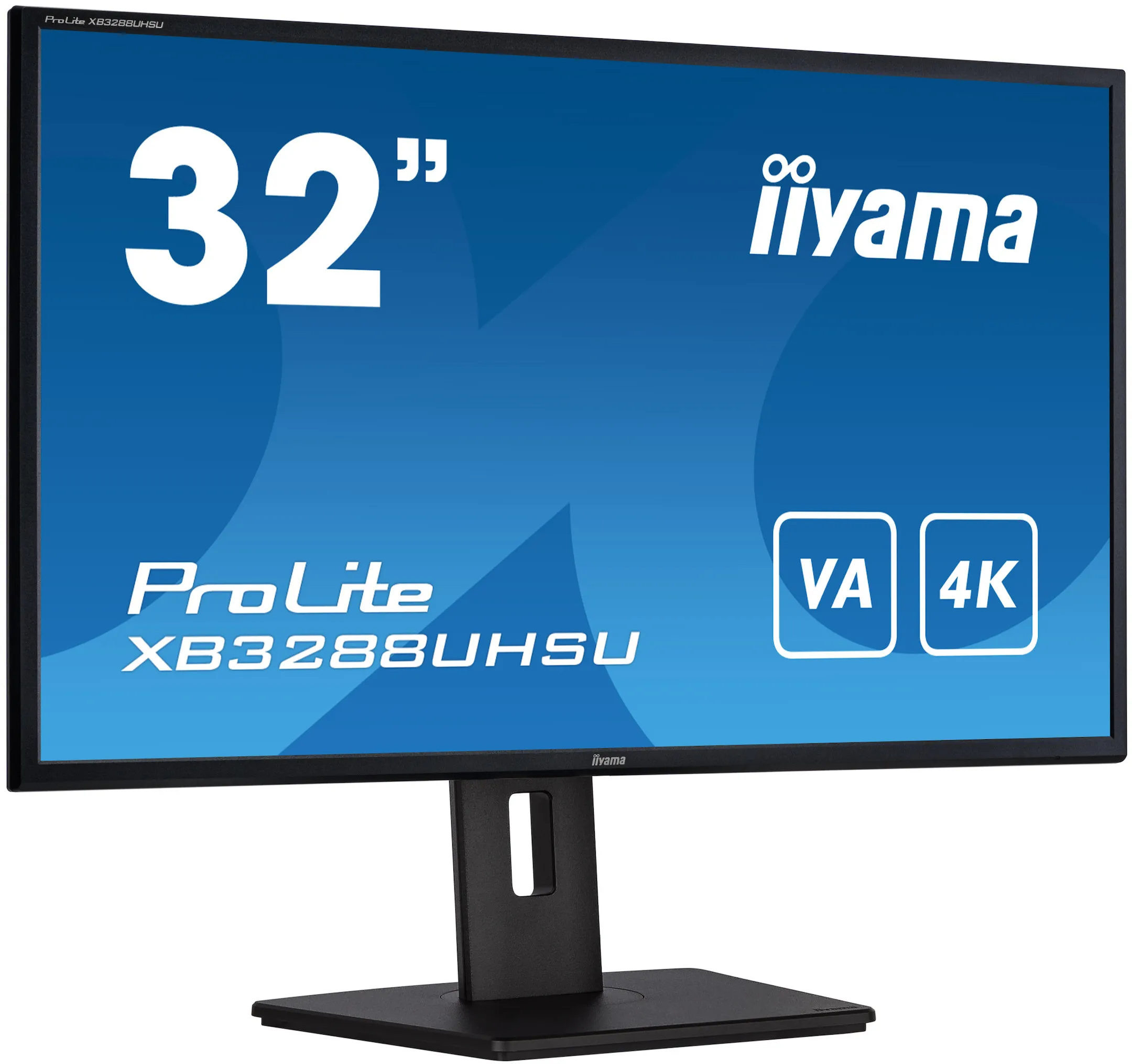 iiyama XB3288UHSU-B5 32" VA Monitor, 3840 x 2160 4K UHD, 60Hz, 3ms