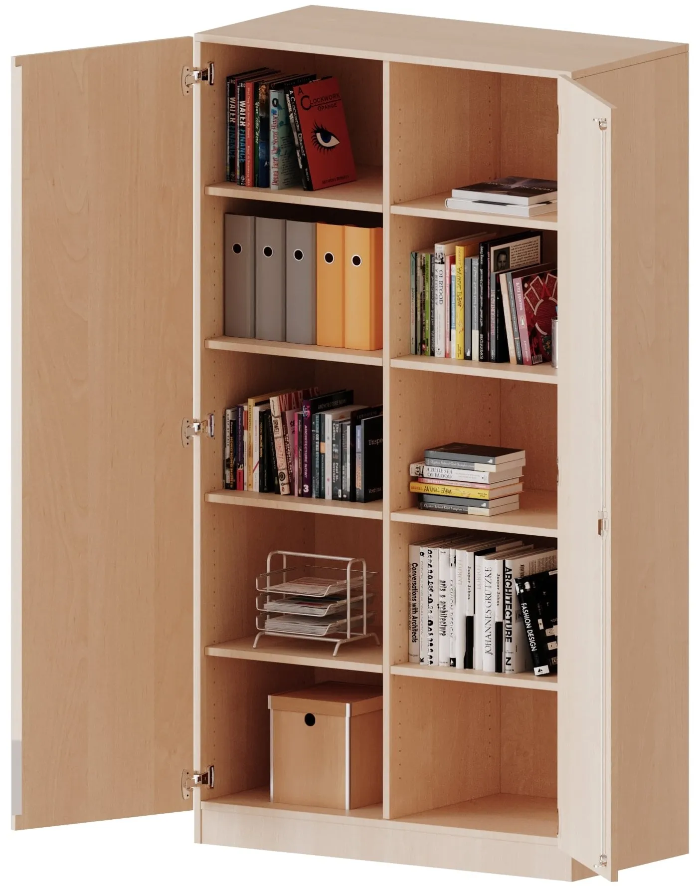 Schrank mit 10 oder 15 Fächern, Breite 104,5 cm - EVO180 Serie