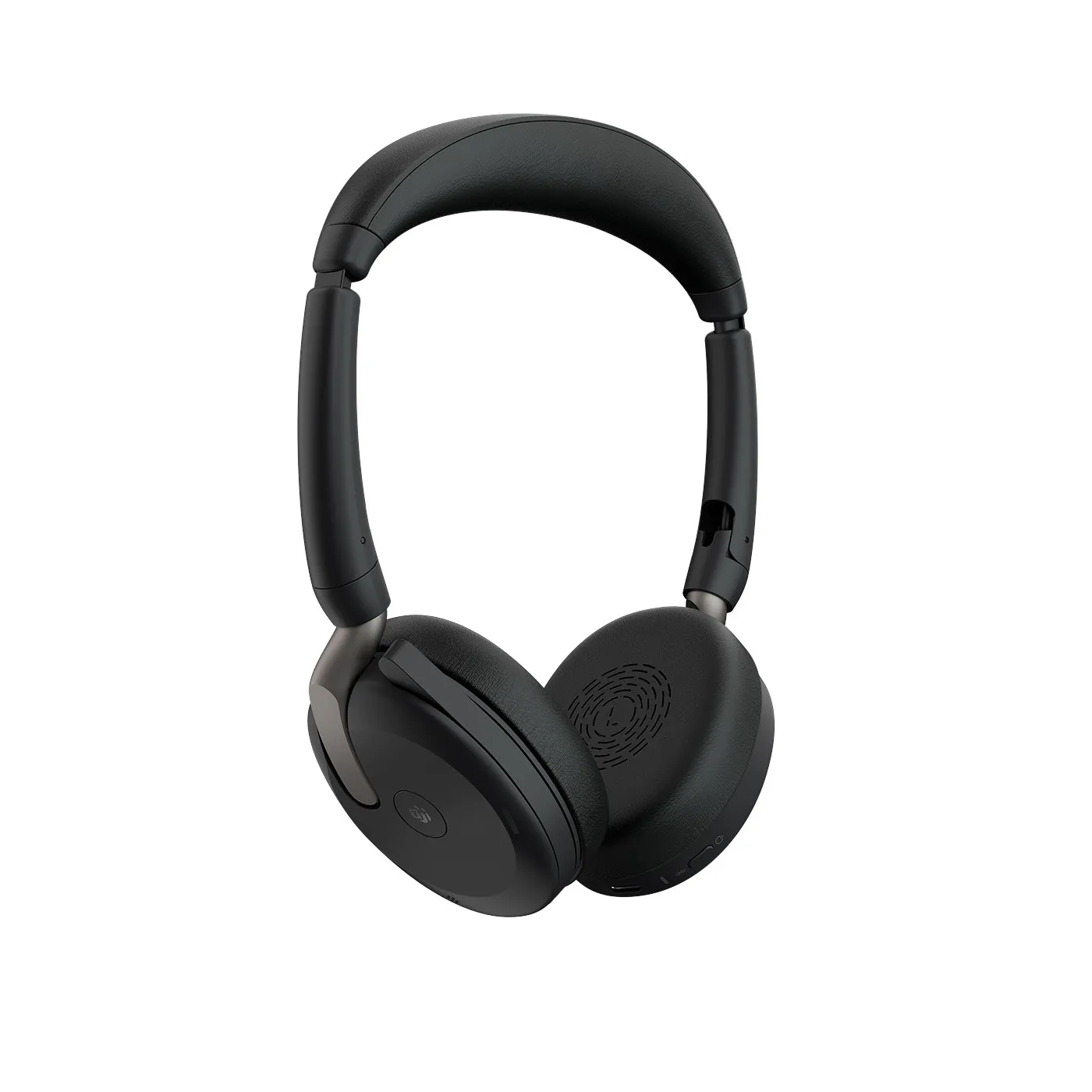Jabra Evolve2 65 Flex Link380c MS Stereo – schnurloses Stereo Headset mit USB-C - zertifiziert für Microsoft Teams