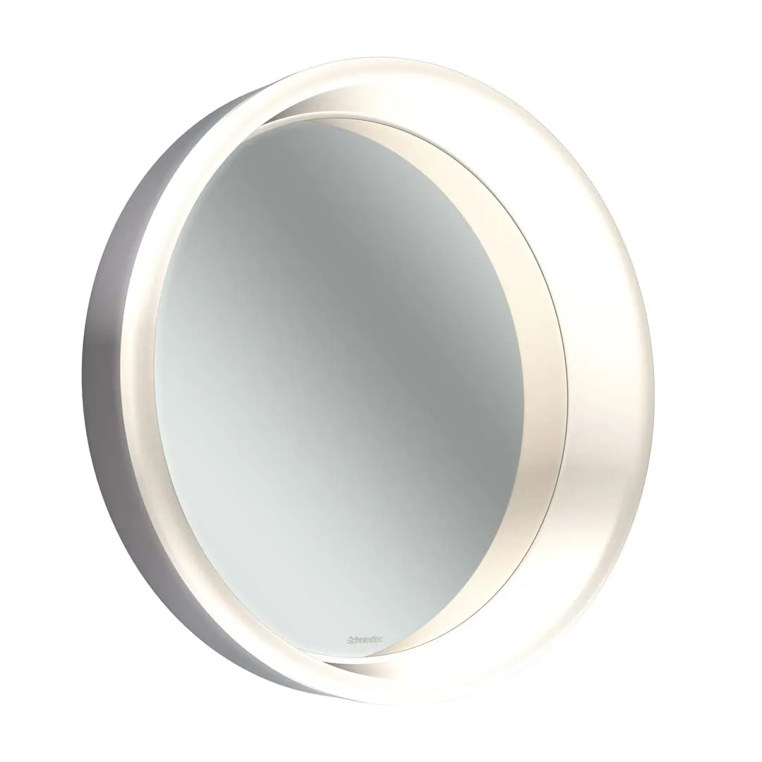 Schneider Spiegel „LUNED2W“ in Edelstahl geschliffen