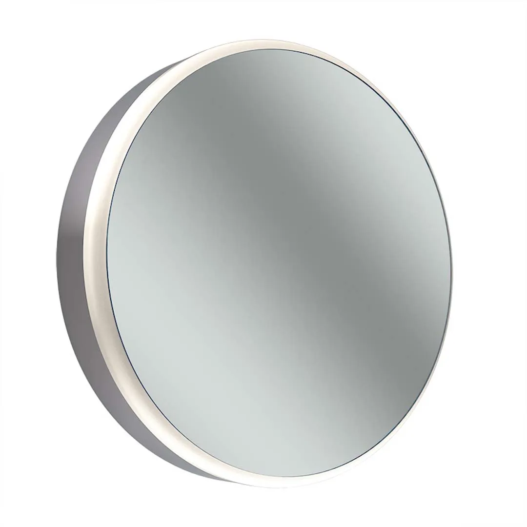 Schneider Spiegelschrank „LUNED2W“ in Edelstahl geschliffen