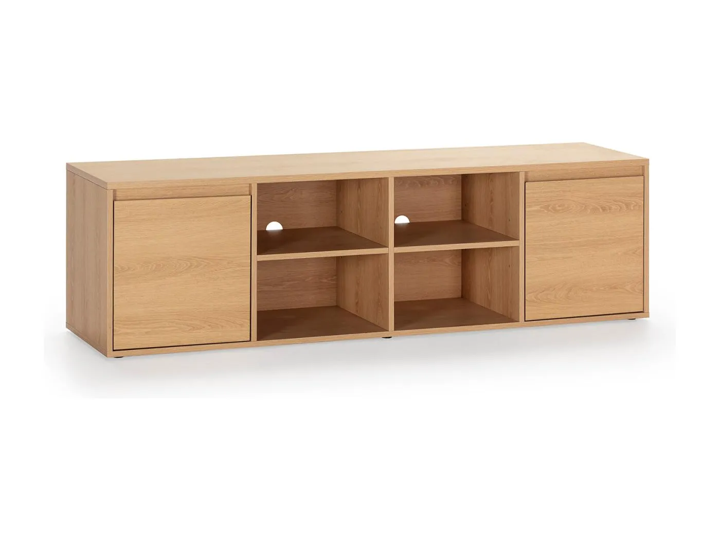 TV-Schrank Tori 2 Türen, Eichenfarbe, 160 cm