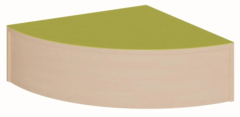 Viertelkreispodest, Breite 70 cm