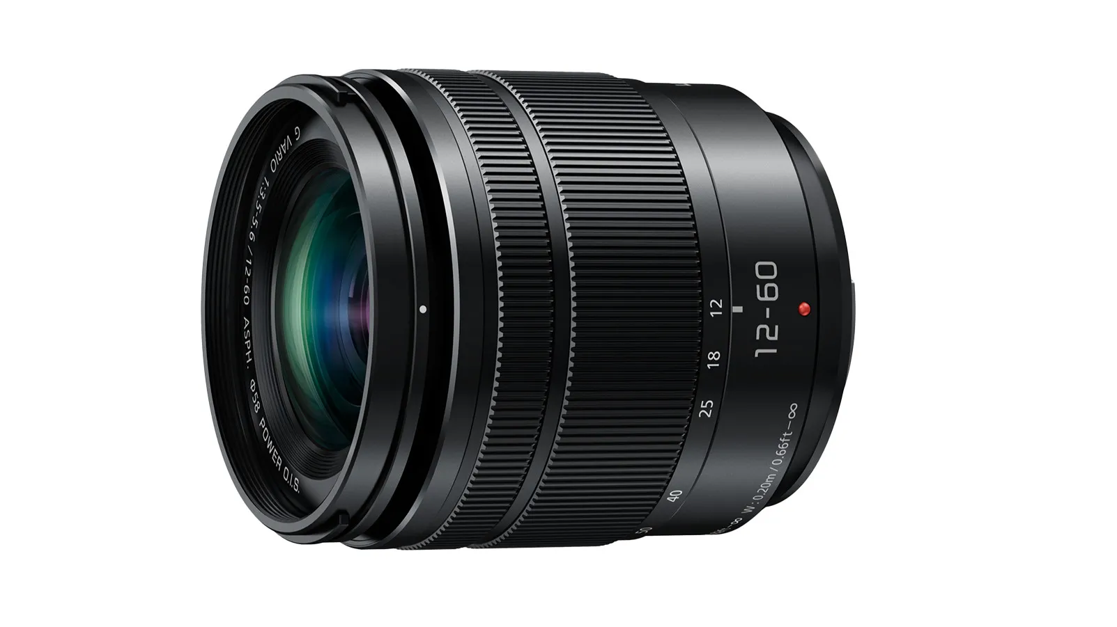 Panasonic Lumix H-FS12060E Zoomobjektiv mit 12-60 mm Brennweite, optischen Bildstabilisator & Staub- und Spritzwasserschutz