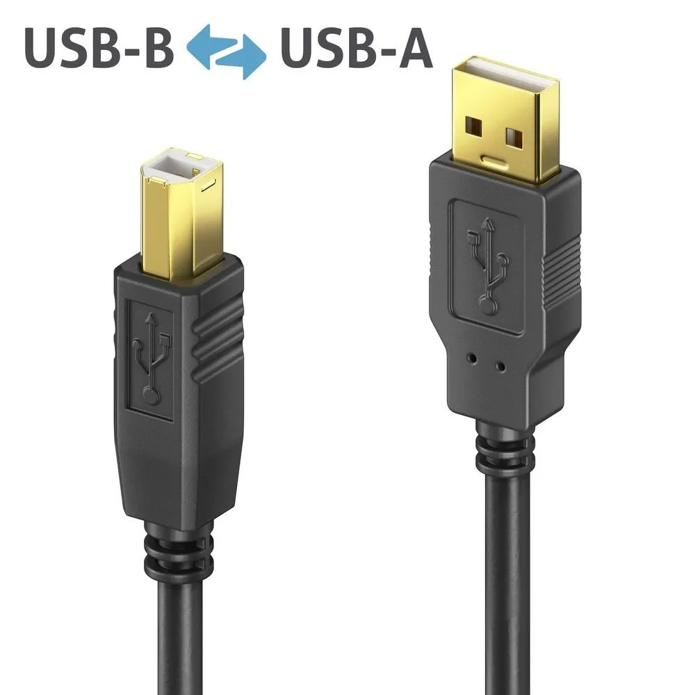 Purelink DS2000-100 Premium Aktives USB v2.0 USB-A / USB-B Kabel – 10,00m
