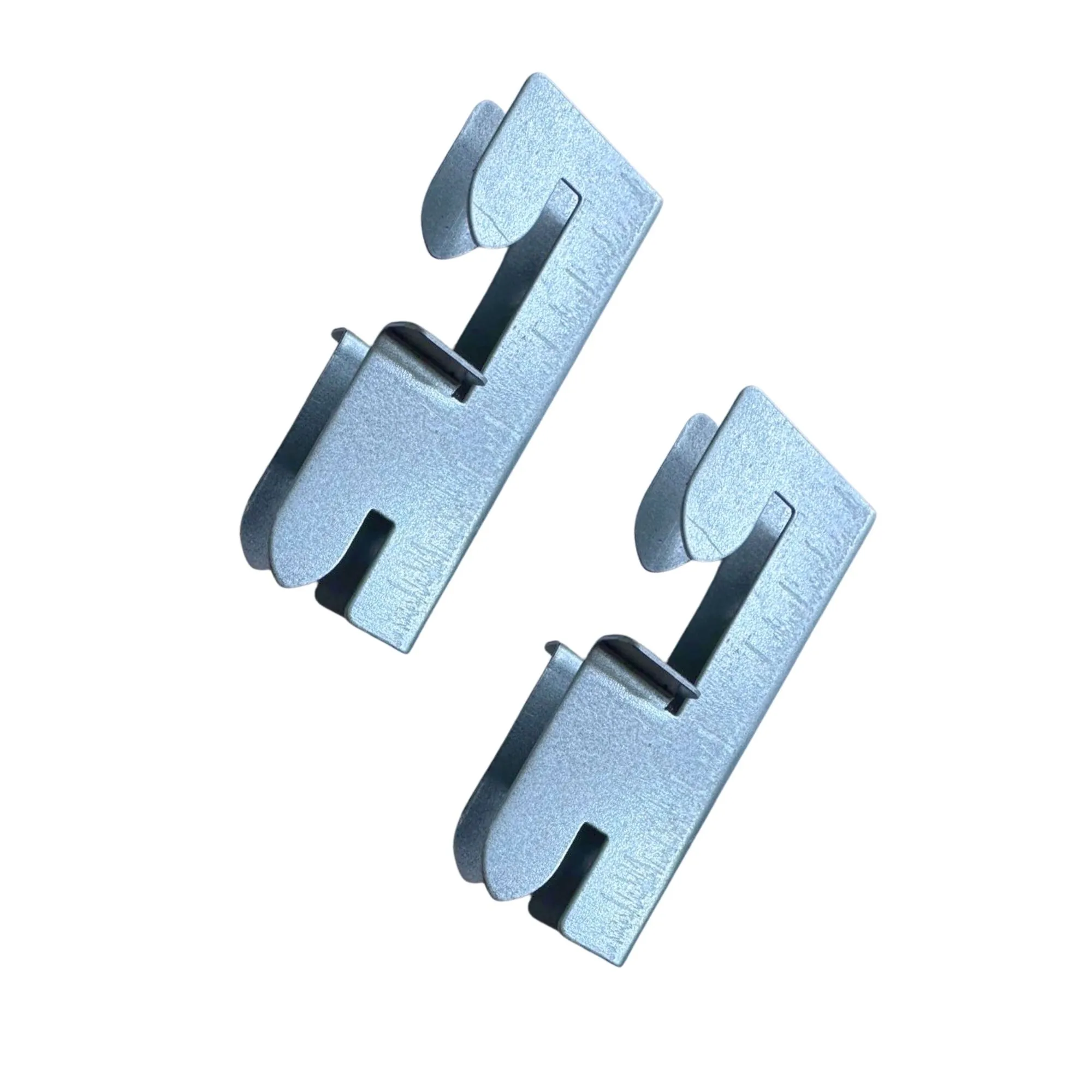 Regalverbinder für das Schwerlastregal DINO | Stecksystem | 2 Stück | Silber